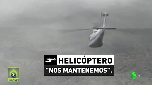 "Estas volando muy bajo"