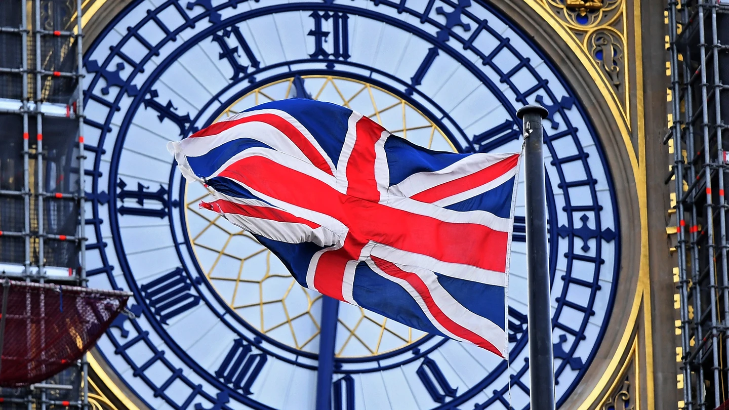 La bandera británica La bandera británica