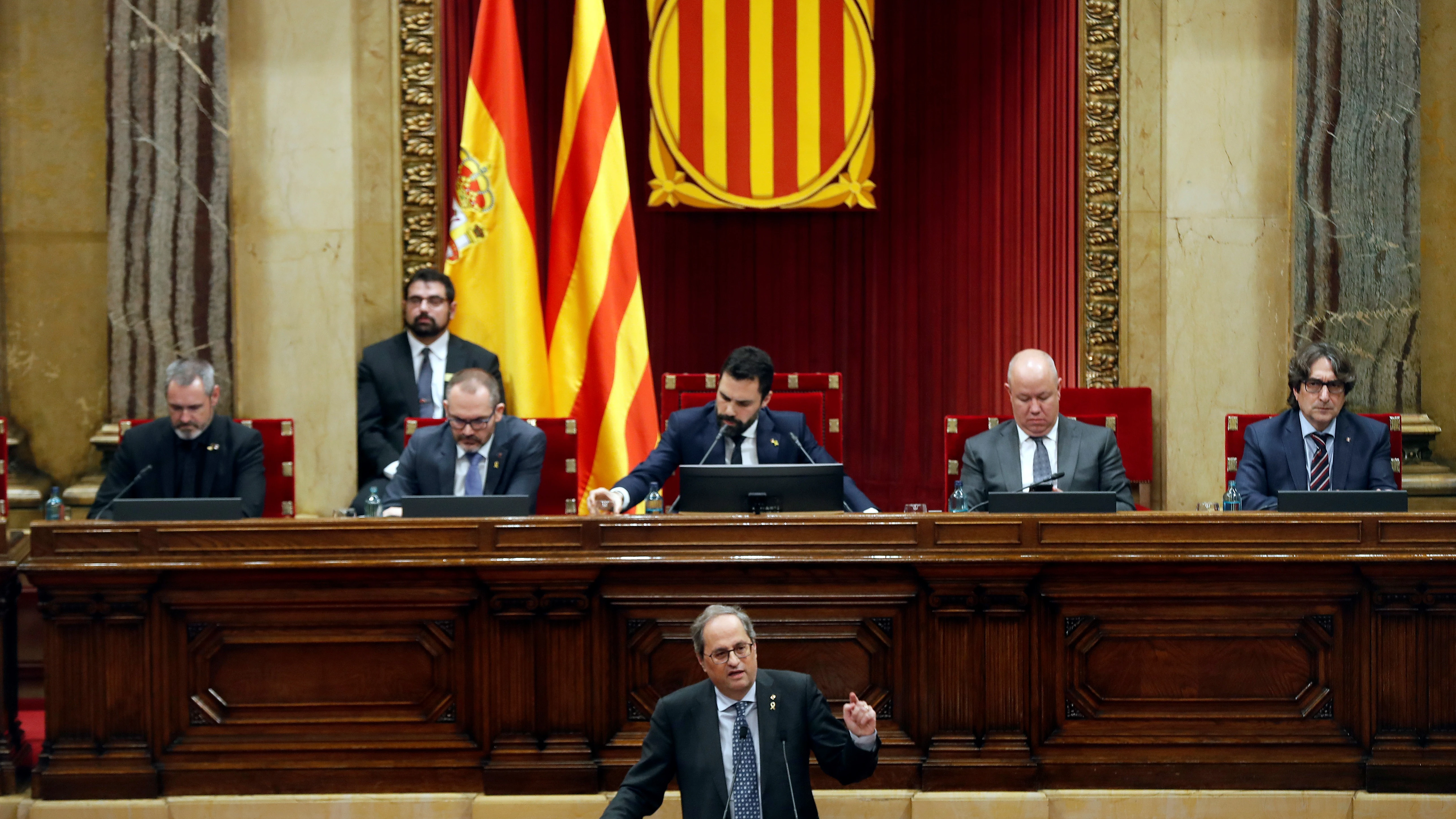 Torra en el Parlament