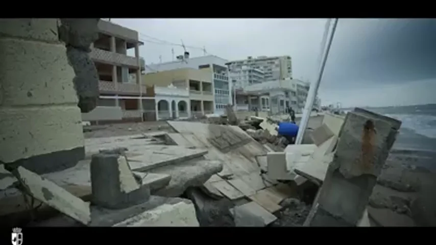 El alcalde de Bellreguard plantea no reconstruir el paseo marítimo destruido por 'Gloria' para "devolverlo a la naturaleza"