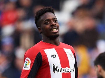 Iñaki Williams, en el partido ante el Espanyol. Iñaki Williams, en el partido ante el Espanyol.