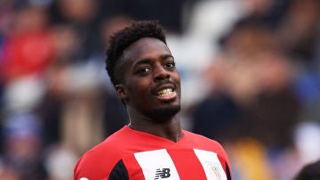 Iñaki Williams, en el partido ante el Espanyol.