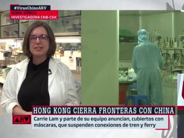 Sonia Zúñiga (CSIC), sobre el coronavirus: "De momento no está cambiando de una manera alarmante" Sonia Zúñiga (CSIC), sobre el coronavirus: "De momento no está cambiando de una manera alarmante"