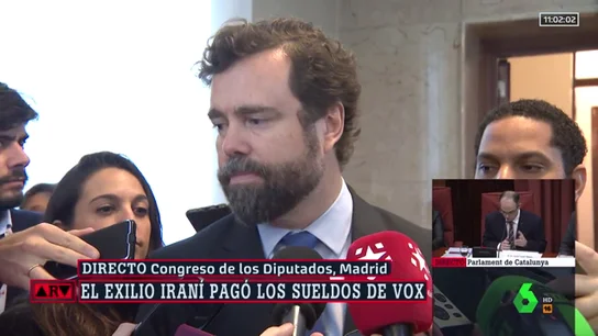 Espinosa de los Monteros, portavoz de Vox en el Congreso Espinosa de los Monteros, portavoz de Vox en el Congreso