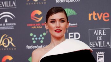 La actriz Marta Nieto, a su llegada a la entrega de los Premios Goya
