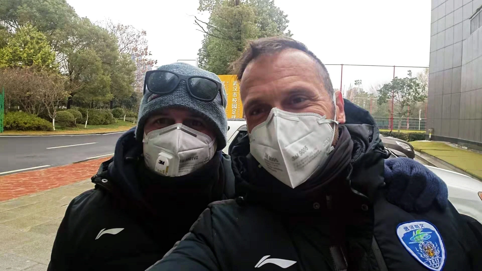 Oliver Cuadrado, uno de los entrenadores en Wuhan