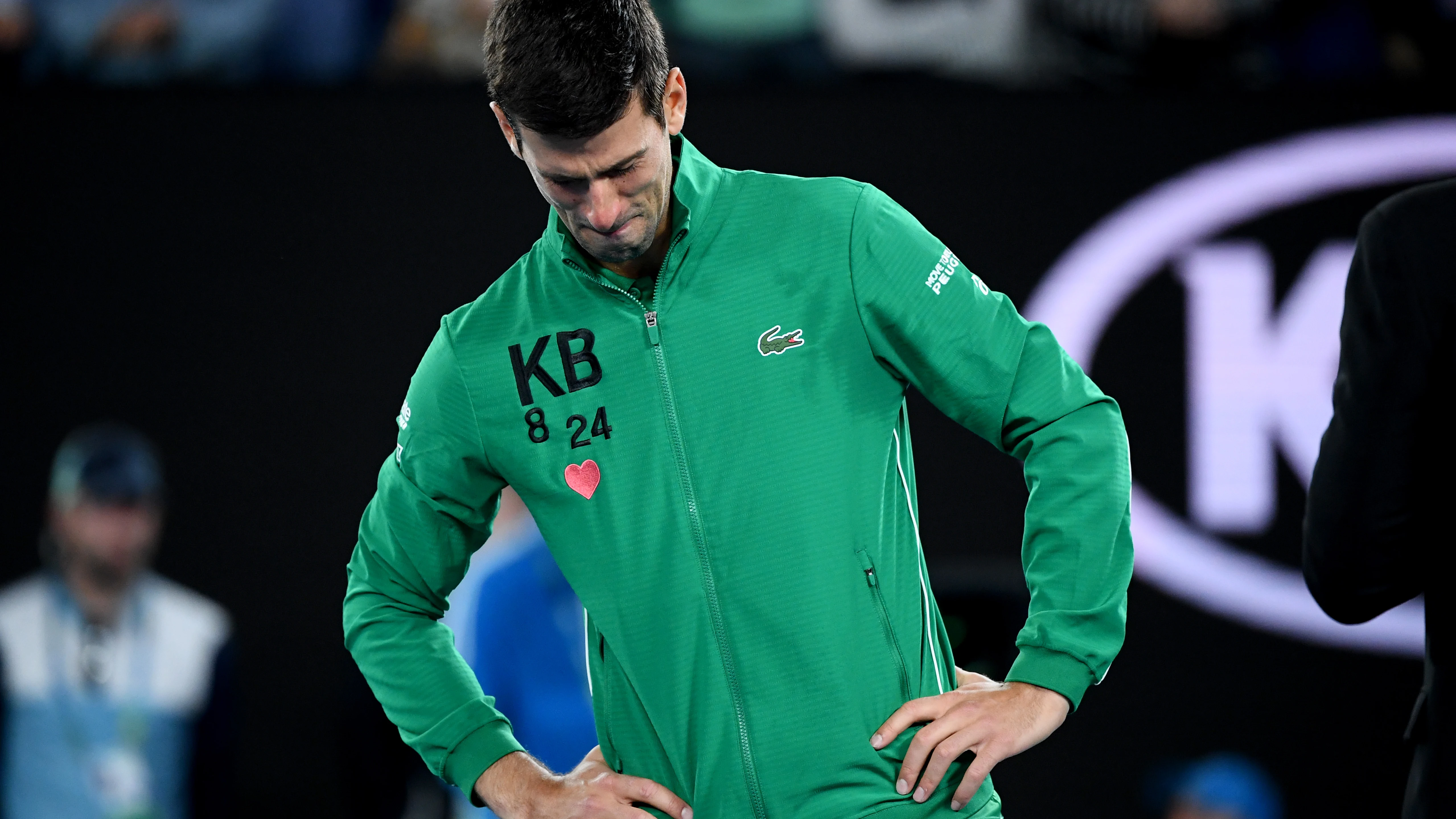 Djokovic se derrumba al recordar a Kobe Bryant