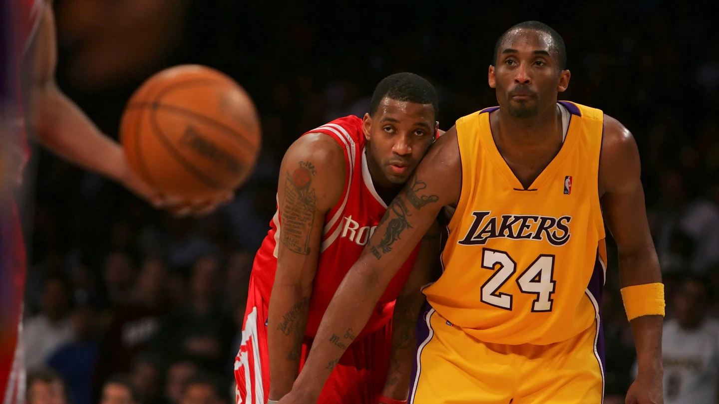 McGrady, junto a Kobe Bryant McGrady, junto a Kobe Bryant