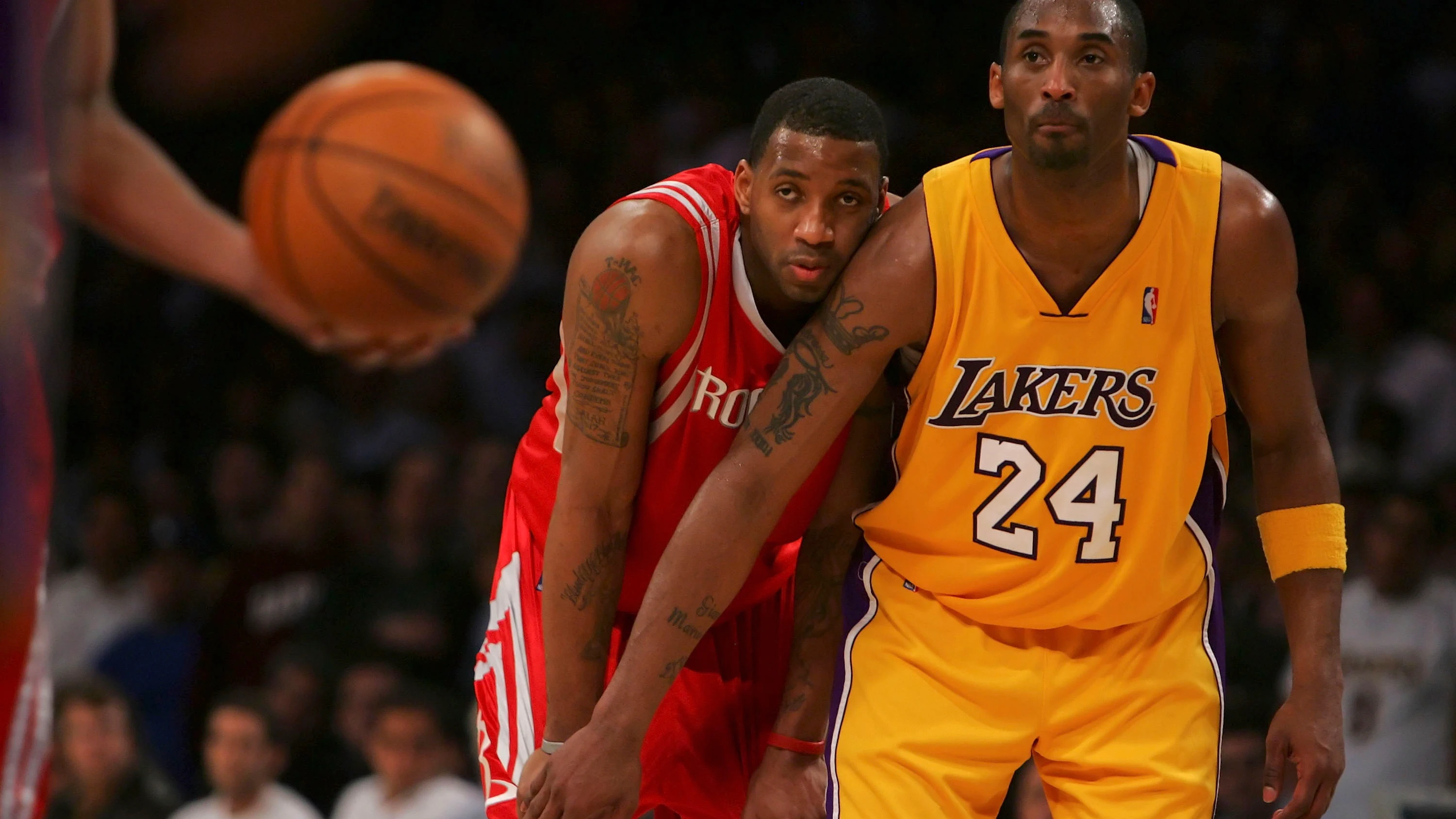 McGrady, junto a Kobe Bryant