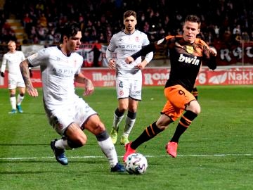 Gameiro, en el partido ante la Cultural y Deportiva Leonesa Gameiro, en el partido ante la Cultural y Deportiva Leonesa
