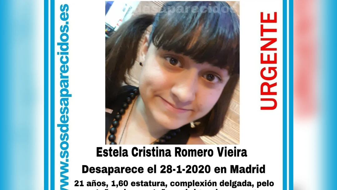 Estela, la joven desaparecida en Barajas