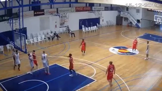 Agresión en un partido de baloncesto canario. Agresión en un partido de baloncesto canario.