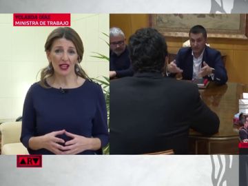 Yolanda Díaz: "Hay que acabar con el fraude de los falsos autónomos" Yolanda Díaz: "Hay que acabar con el fraude de los falsos autónomos"
