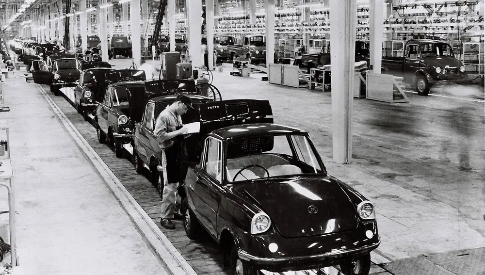 Producción de vehículos Mazda