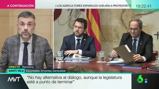 Santi Vila: "La primera decisión que me gusta de Torra desde que es presidente es la convocatoria de elecciones" Santi Vila: "La primera decisión que me gusta de Torra desde que es presidente es la convocatoria de elecciones"