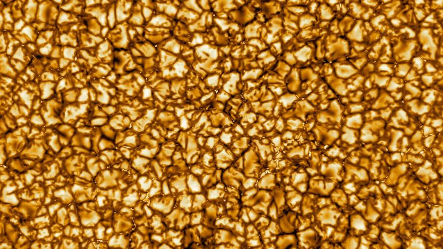 Imagen del sol tomada por el Telescopio Solar Daniel K. Inouye Imagen del sol tomada por el Telescopio Solar Daniel K. Inouye