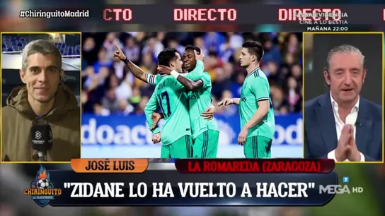 Josep Pedrerol y el cambio en el Real Madrid: "Mourinho fue un gran revulsivo, corrían como gacelas..." Josep Pedrerol y el cambio en el Real Madrid: "Mourinho fue un gran revulsivo, corrían como gacelas..."