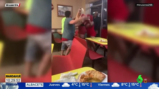 pelea trans pelea trans