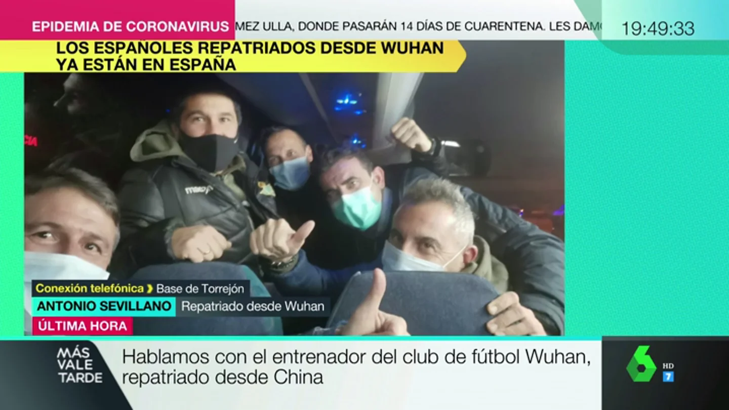 Españoles repatriados desde Wuhan Españoles repatriados desde Wuhan