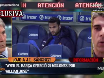 Exclusiva de José Luis Sánchez: El FC Barcelona intentó fichar a Willian José Exclusiva de José Luis Sánchez: El FC Barcelona intentó fichar a Willian José