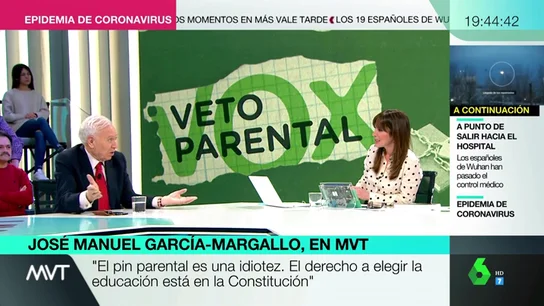 José Manuel Garcia-Margallo, en Más Vale Tarde José Manuel Garcia-Margallo, en Más Vale Tarde
