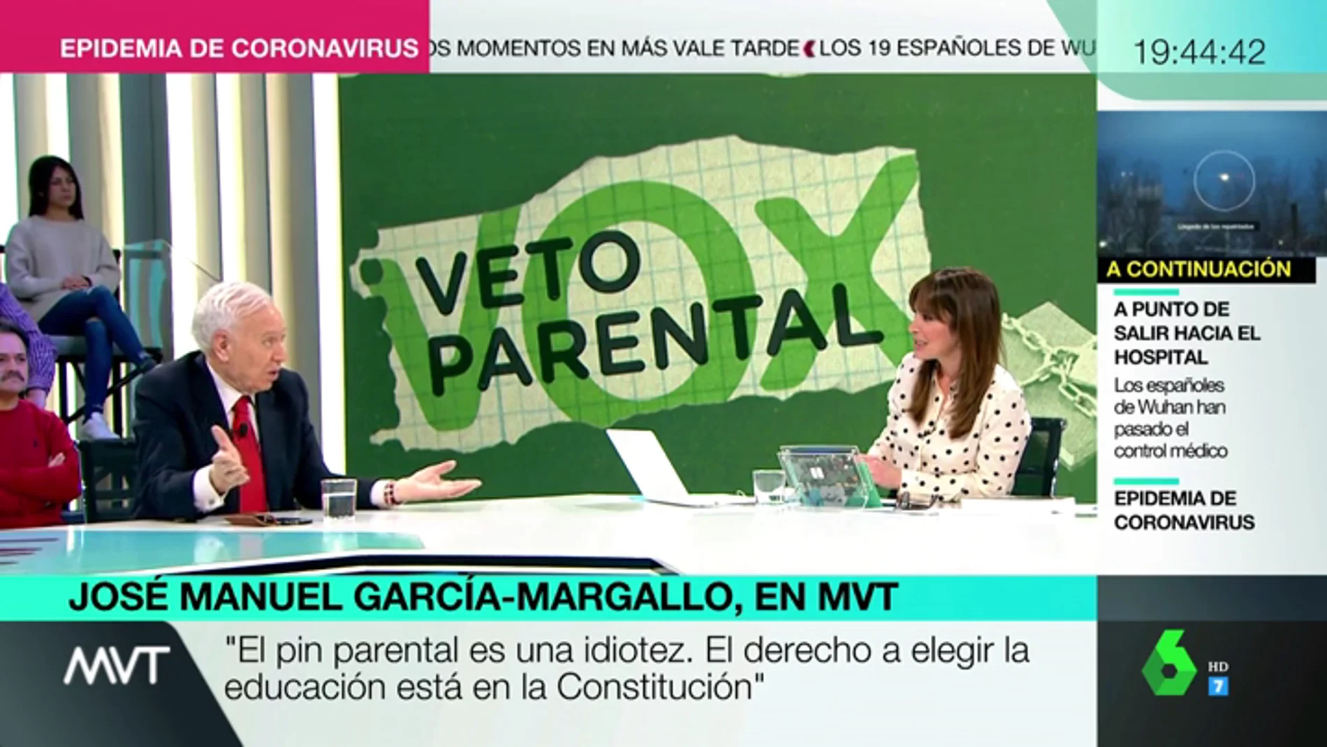 José Manuel Garcia-Margallo, en Más Vale Tarde