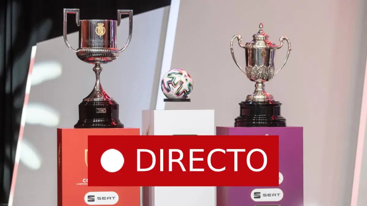 Sorteo Copa de Su Majestad el Rey de fútbol, en directo