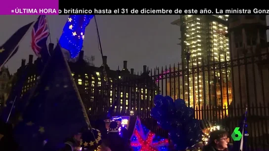 Las dos caras del Brexit: Reino Unido, dividida por la fiesta y el miedo a decir adiós a la Unión Europea Las dos caras del Brexit: Reino Unido, dividida por la fiesta y el miedo a decir adiós a la Unión Europea