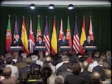 El clima social de rechazo a la guerra no evito lo inevitable: España se aliaba con EEUU y Reino Unido contra Irak El clima social de rechazo a la guerra no evito lo inevitable: España se aliaba con EEUU y Reino Unido contra Irak