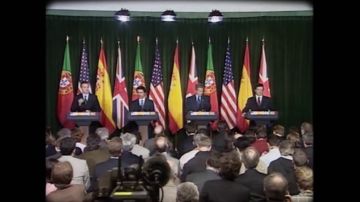 El clima social de rechazo a la guerra no evito lo inevitable: España se aliaba con EEUU y Reino Unido contra Irak