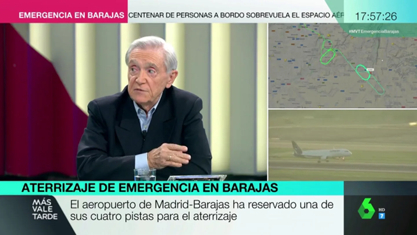 Los pilotos practican dos veces al año un aterrizaje de emergencia como el del avión de Air Canada: "No tendrá problema" Los pilotos practican dos veces al año un aterrizaje de emergencia como el del avión de Air Canada: "No tendrá problema"