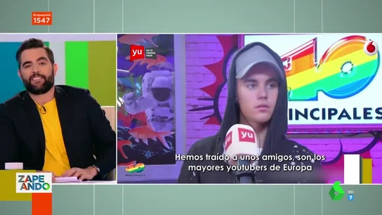 Dani Mateo y Justin Bieber Dani Mateo y Justin Bieber