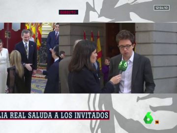 Íñigo Errejón, sobre el discurso de Felipe VI: "He echado en falta las cuestiones que afectan a los españoles en el día a día" Íñigo Errejón, sobre el discurso de Felipe VI: "He echado en falta las cuestiones que afectan a los españoles en el día a día"