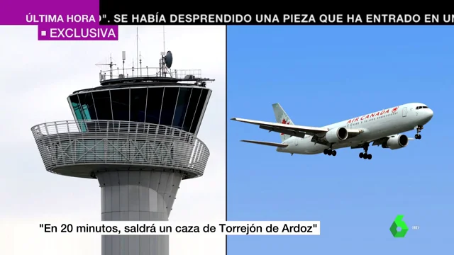 El audio de la conversación entre el piloto del avión de Air Canada y la torre de control