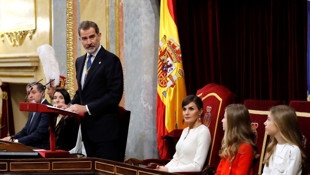 laSexta Noticias 14:00 (03-02-20) El rey Felipe VI, en la apertura solemne de la legislatura: "España no puede ser de unos contra otros, debe ser de todos y para todos"