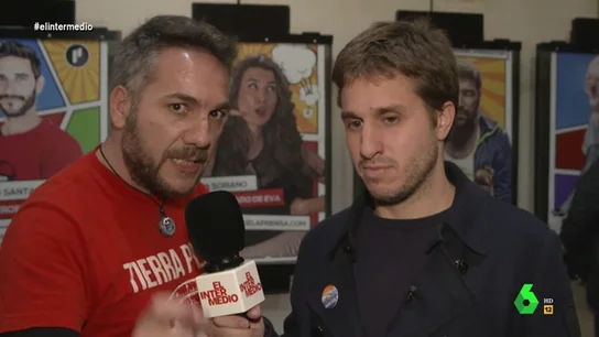 Los terraplanistas 'desvelan' a Ibarburu "la mayor mentira de la humanidad": "Pedro Duque, da la cara" Los terraplanistas 'desvelan' a Ibarburu "la mayor mentira de la humanidad": "Pedro Duque, da la cara"