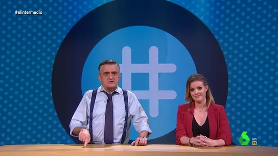 Wyoming y Andrea Ropero Wyoming reconoce en directo "el error más grave" de El Intermedio en 14 años