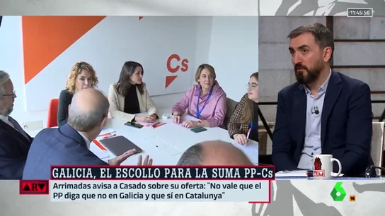 El análisis de Escolar sobre la propuesta de Arrimadas de sumar con el PP: "Es una alianza para la derrota" El análisis de Escolar sobre la propuesta de Arrimadas de sumar con el PP: "Es una alianza para la derrota"