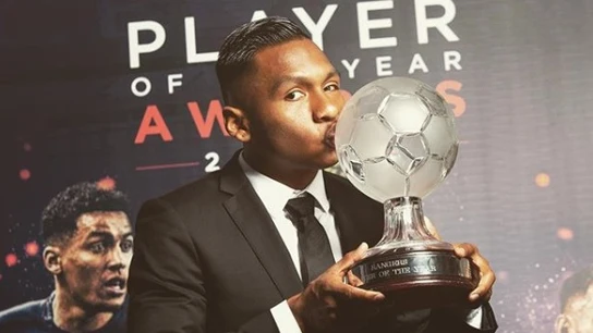 Alfredo Morelos, jugador del Glasgow Rangers. Alfredo Morelos, jugador del Glasgow Rangers.