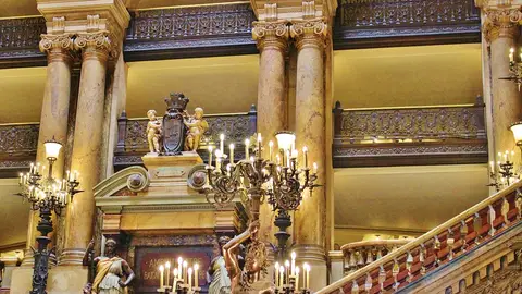 Interior Ópera Garnier Interior Ópera Garnier