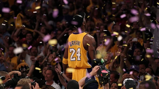 Kobe Bryant en una celebración Kobe Bryant en una celebración