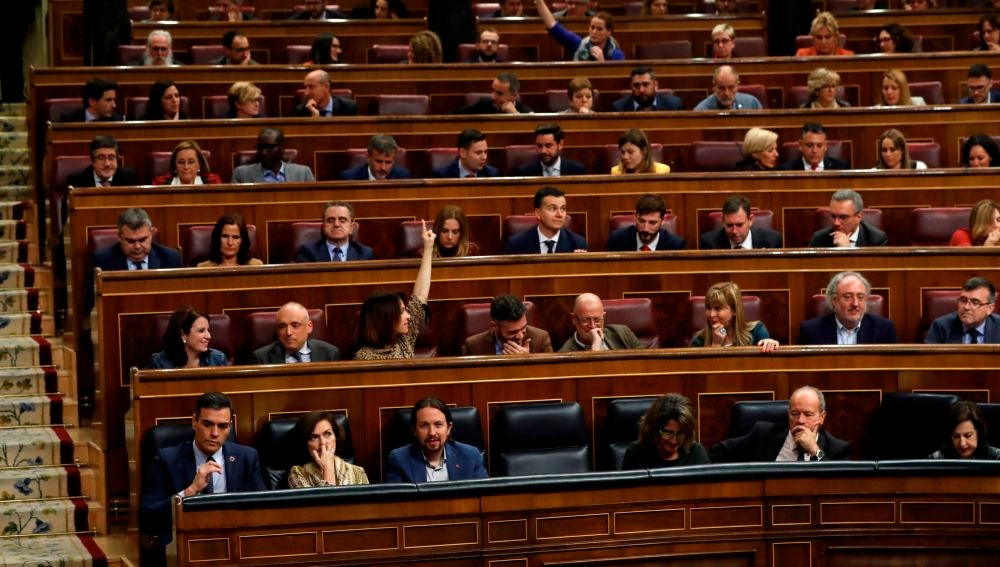 La bancada socialista en el Congreso de los Diputados
