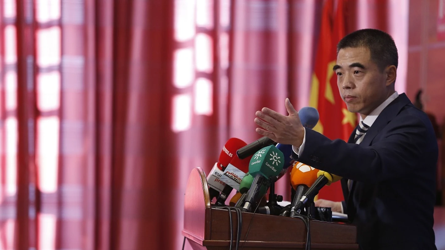 Yao Fei, encargado de Negocios de China en España Yao Fei, encargado de Negocios de China en España