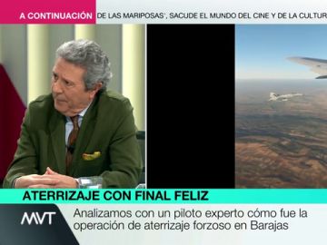 El excomandante Palenzuela valora la actuación del piloto de Air Canada: "Optó por una decisión y acertó" El excomandante Palenzuela valora la actuación del piloto de Air Canada: "Optó por una decisión y acertó"