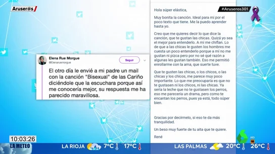 La "maravillosa" respuesta de un padre a su hija al conocer que es bisexual La "maravillosa" respuesta de un padre a su hija al conocer que es bisexual