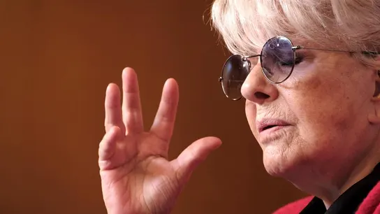 La actriz Lola Herrera durante una rueda de prensa La actriz Lola Herrera durante una rueda de prensa