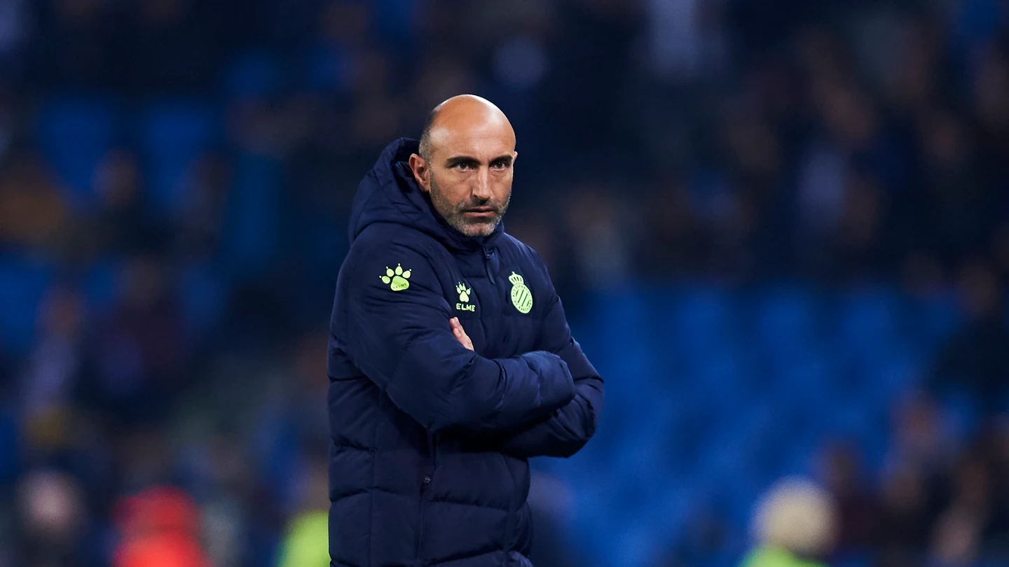 Abelardo en un partido de Copa del Rey Abelardo en un partido de Copa del Rey