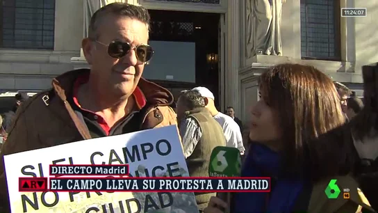 Habla un agricultor: " Habla un agricultor: "