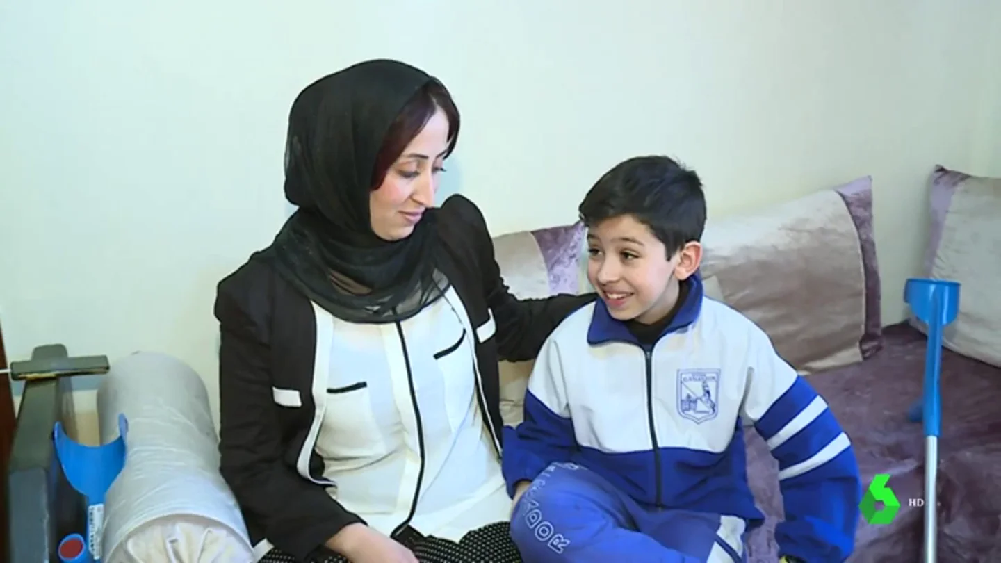 Mohamed, el niño que salvó la vida a su madre llamando al 112 Mohamed, el niño que salvó la vida a su madre llamando al 112