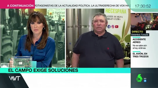 Félix Expósito, agricultor del olivo y del cereal Félix Expósito, agricultor del olivo y del cereal